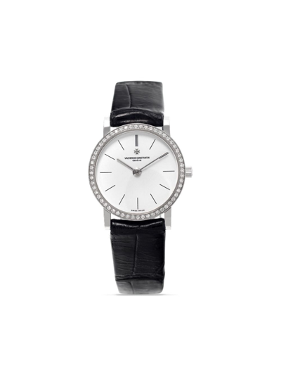 Pre-owned Vacheron Constantin  Traditionnelle 24mm In Silver