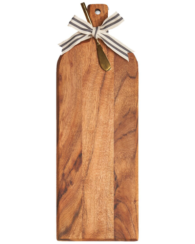 Shop Maple Leaf At Home Acacia Long Bevel Board With Spreader