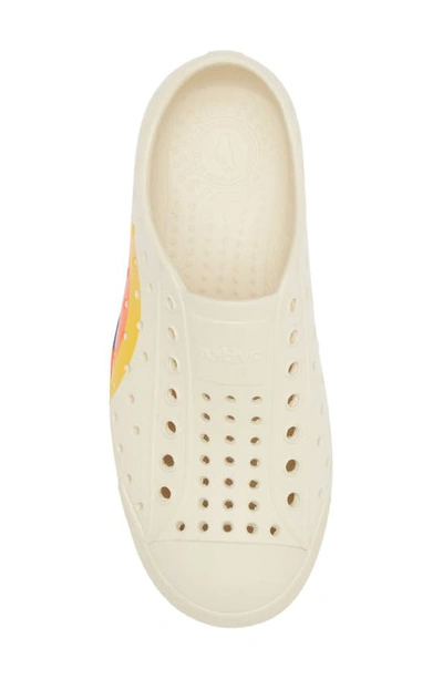 Shop Native Shoes Jefferson Water Friendly Slip-on Sneaker In Spicy Flame Vallarta Circle