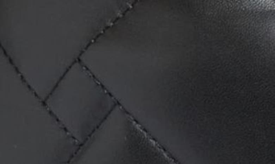Shop Kurt Geiger Kensington Quilted Leather Belt Bag In Black