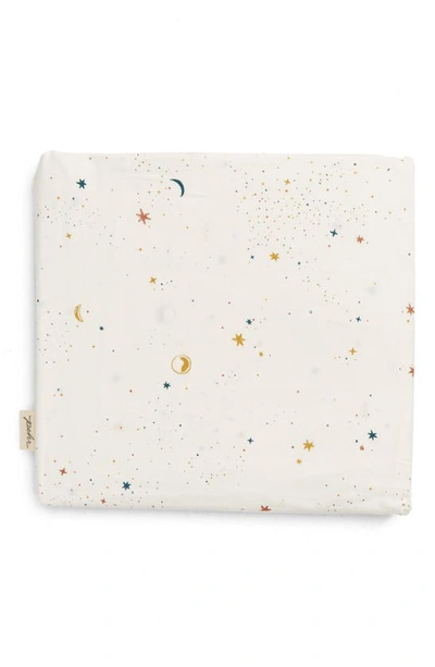 Shop Pehr Celestial Organic Cotton Crib Sheet In Multi