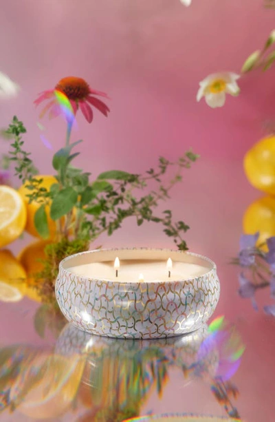 Voluspa Wildflowers 3-wick Tin Candle In Wildflowers
