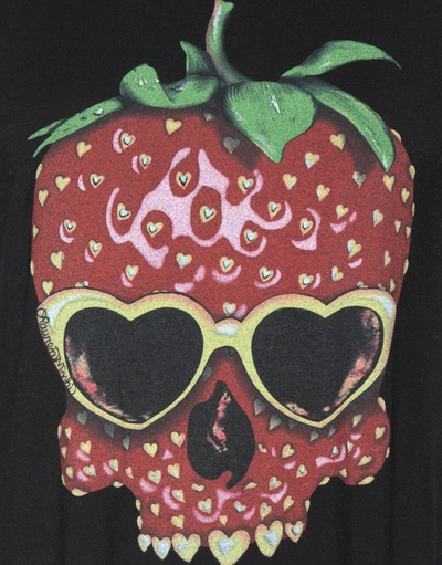 Lauren Moshi Deanna Strawberry Skull In Black