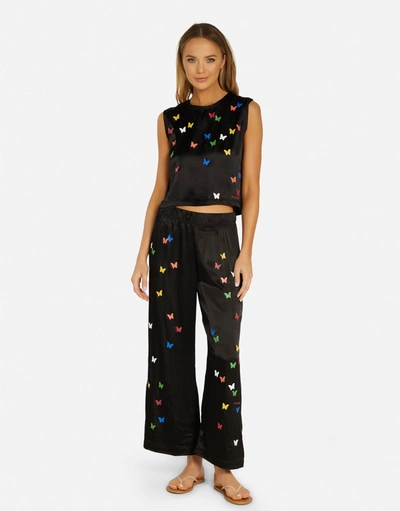 Lauren Moshi Linette- Mini Butterflies In Black