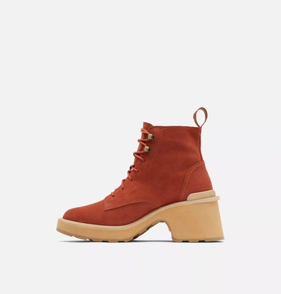 Sorel Hi-line Lace Heel Boots In Multi