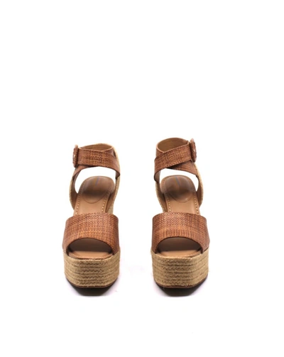 Shop Sam Edelman Vada Cuoio Sandals In Brown