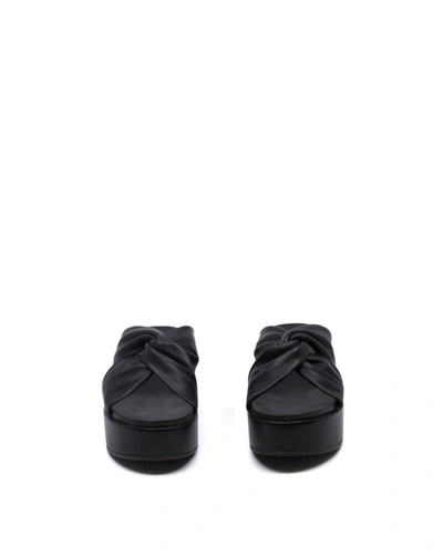 Shop J/slides Quinn Sandals In Black Leather