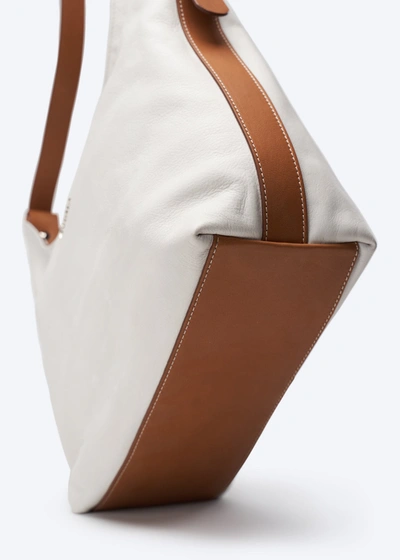 Viscata Cyprien Leather Handbag In White