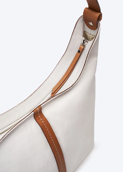 Viscata Cyprien Leather Handbag In White