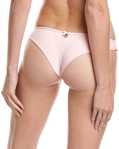 Shop Frankies Bikinis Marina Bikini Bottom In Pink