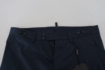 Shop Dolce & Gabbana Blue Bermuda Low Waist Men Men's Shorts