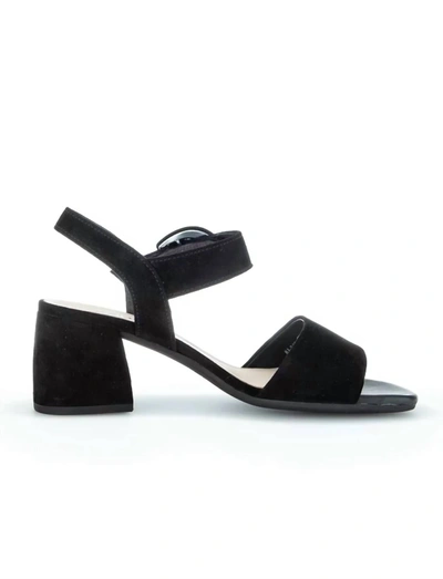 Shop Gabor Strappy Heeled Sandal In Black
