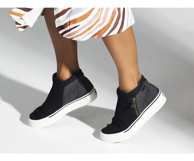 Keds Cooper Zip Bootie In Black