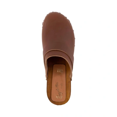 Seychelles Loud & Clear Clog In Cognac In Green