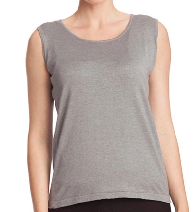 Angel Bra-friendly Tank Top In Gray In Grey
