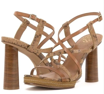Vince Camuto Neloette In Tan In Multi