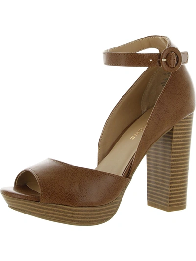 Sun + Stone Women's Reeta Peep Toe Block Heel Platform Sandals, Created For Macy's In Multi
