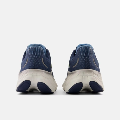 Shop New Balance Men's Fresh Foam X More V4 Shoes In Navy Blue/cosmic Pineapple/heritage Blue In Multi