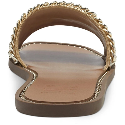 Inc Pelle Womens Slip-on Flat Slide Sandals In Multi