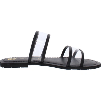 Bc Footwear Nectar Womens Slip On Open Toe Pool Slides In Multi