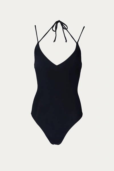Shop Allsisters Isosceles Swimsuit In Black