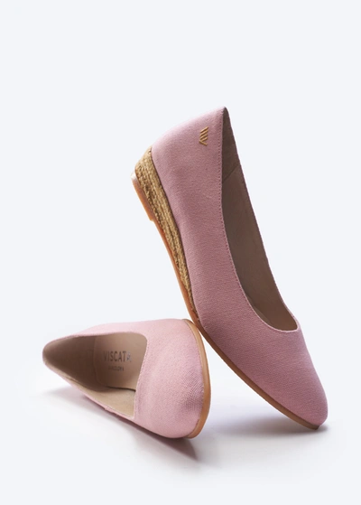Viscata Rubina Canvas Flat Limited Edition In Pink