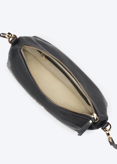 Viscata Nice Leather Handbag In Black
