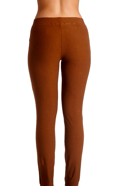 Shop Angel High Rise Jegging In Cognac In Brown