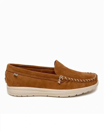 Shop Minnetonka Women's Discover Classic Shoes In Brown