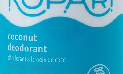 Kopari Natural Aluminum-free Coconut Deodorant Coconut 2 oz/ 57 G In Original