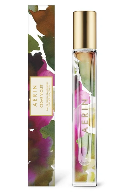 Shop Estée Lauder Aerin Cedar Violet Eau De Parfum Travel Spray, 0.24 oz