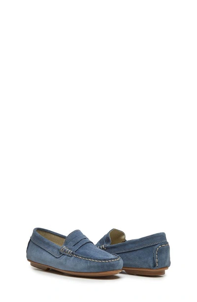Shop Childrenchic Kids' Penny Loafer In Blue