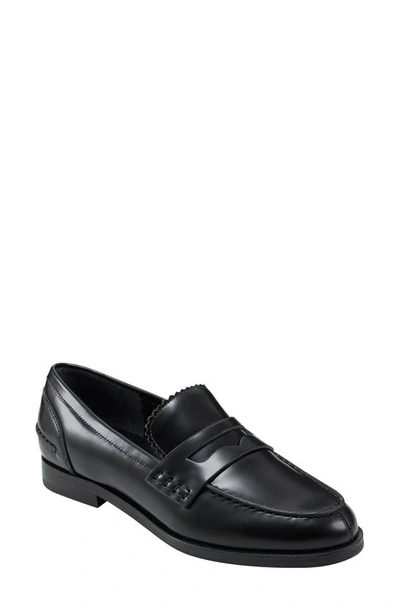 Shop Marc Fisher Ltd Milton Loafer In Black 001