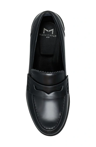 Shop Marc Fisher Ltd Milton Loafer In Black 001