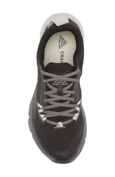Shop Craft Adv Nordic Trail Running Shoe In Black