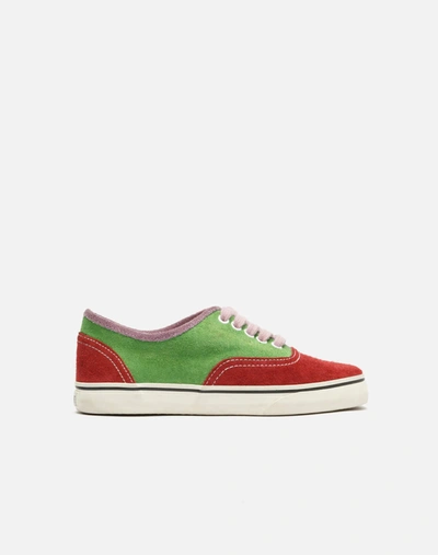 Shop Re/done 70s Low Top Skate In Multi Colorful