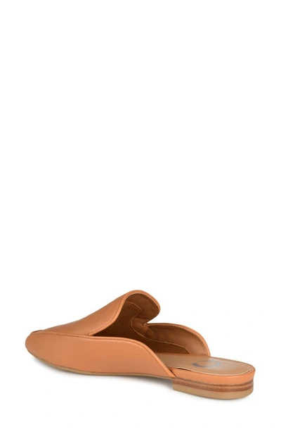 Shop Journee Collection Akza Loafer Mule In Cognac