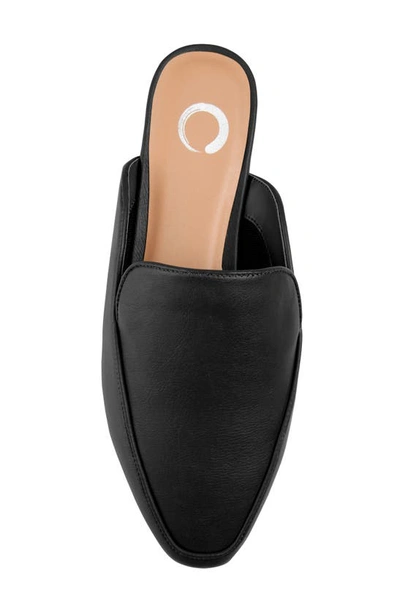 Shop Journee Collection Akza Loafer Mule In Black