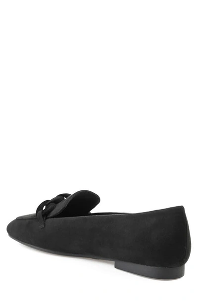Journee Collection Cordell Rolo Link Loafer In Black
