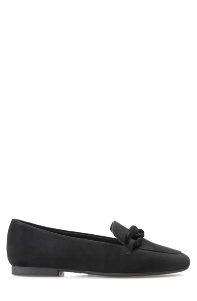 Shop Journee Collection Cordell Rolo Link Loafer In Black