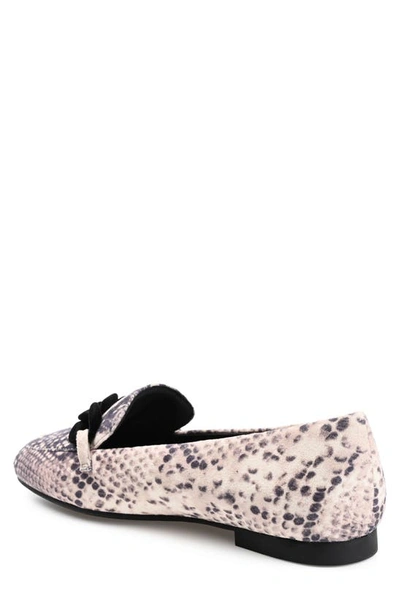 Shop Journee Collection Cordell Rolo Link Loafer In Snake