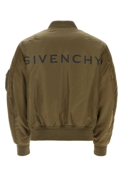 Shop Givenchy Jackets In Khaki