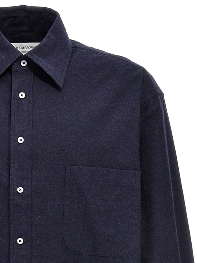 Shop Thom Browne 'rwb' Shirt In Blue
