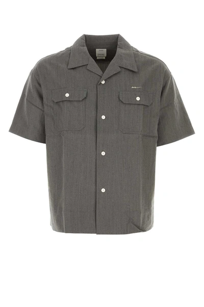Shop Visvim Shirts In Grey