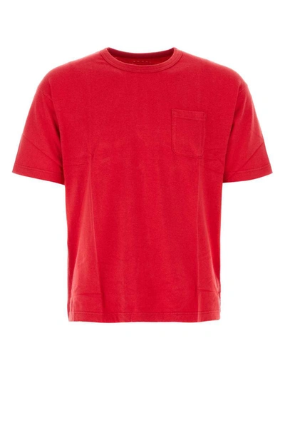 Shop Visvim T-shirt In Red