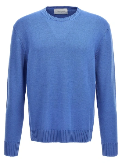Shop Ballantyne Merino Sweater In Light Blue