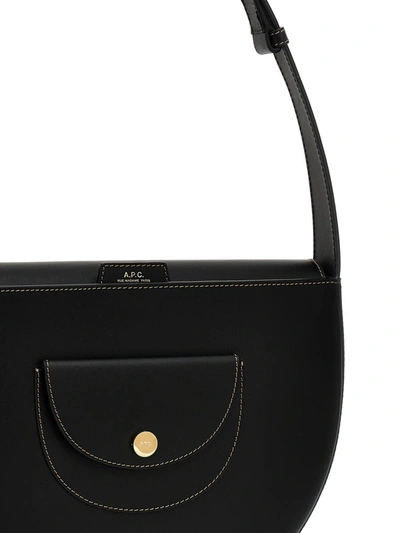 Shop Apc A.p.c. 'le Pocket' Shoulder Bag In Black