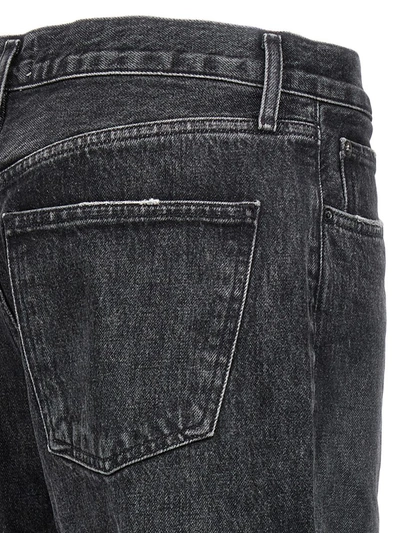 Shop Agolde 'fran' Jeans In Gray