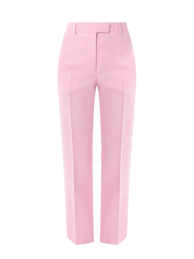 Shop Ferragamo Trouser In Pink