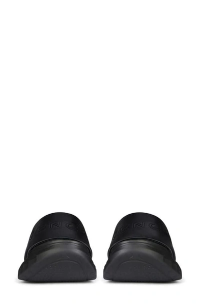 Shop Givenchy Marshmallow Wedge Slide Sandal In Black